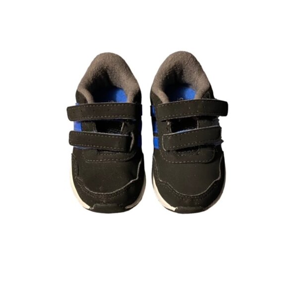 Adidas V Jog CMF Core Black/Blue/Grey Sneaker 4K - Picture 2 of 7